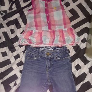 New top an shorts name brand